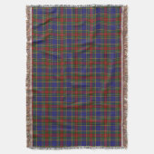Scottish Clan MacBeth Tartan Pset Deken (Voorkant Verticaal)