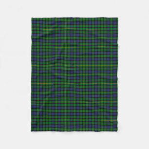 Scottish Clan MacBride Tartan Pset Fleece Deken