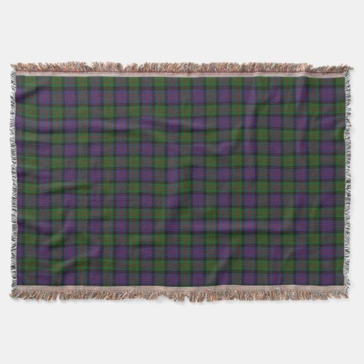 Scottish Clan MacDonald Donald Tartan Deken (Voorkant)