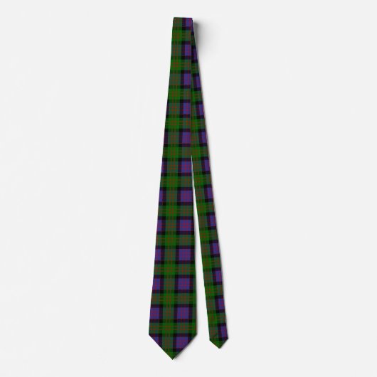 Scottish Clan MacDonald Tartan Pset Stropdas (Voorkant)