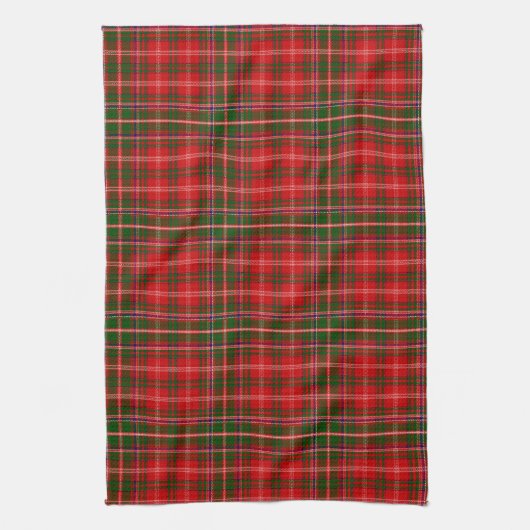Scottish Clan MacDougall Tartan Pset Theedoek (Verticaal)