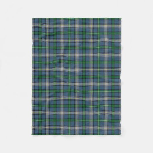 Scottish Clan MacDowall McDowell Classic Tartan Fleece Deken (Voorkant)