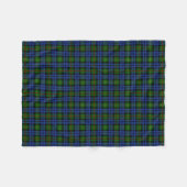 Scottish Clan MacEwan Tartan Pset Fleece Deken (Voorkant (Horizontaal))