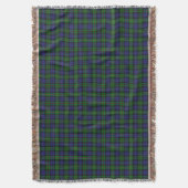 Scottish Clan MacEwen Ewen Tartan Deken (Voorkant Verticaal)