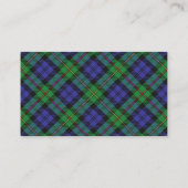 Scottish Clan MacEwen Tartan Pset Visitekaartje (Achterkant)