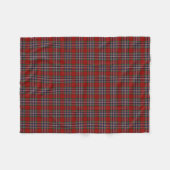 Scottish Clan MacFarlane Classic Tartan Fleece Deken (Voorkant (Horizontaal))
