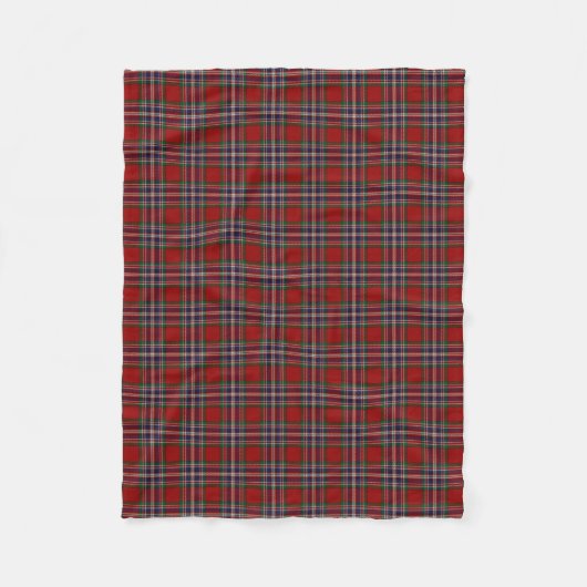Scottish Clan MacFarlane Classic Tartan Fleece Deken (Voorkant)