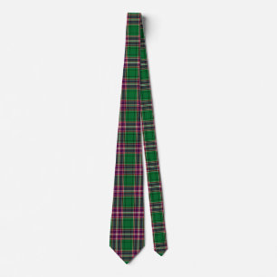 Scottish Clan MacFarlane Hunting Tartan Pset Stropdas