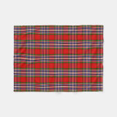 Scottish Clan MacFarlane Red Tartan Pset Fleece Deken (Voorkant (Horizontaal))