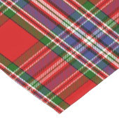 Scottish Clan MacFarlane Red Tartan Pset Lange Tafelloper (Hoek)