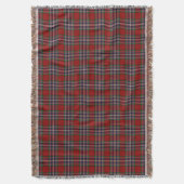 Scottish Clan MacFarlane Tartan Deken (Voorkant Verticaal)
