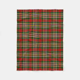 Scottish Clan MacGill Tartan Pset Fleece Deken
