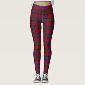 Scottish Clan MacGillivray Tartan Leggings (Voorkant)