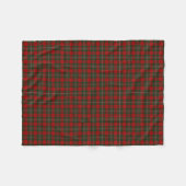 Scottish Clan MacGregor Gregor Classic Tartan Fleece Deken (Voorkant (Horizontaal))