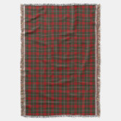 Scottish Clan MacGregor Gregor Tartan Deken (Voorkant Verticaal)