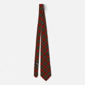 Scottish Clan MacGregor M Monogram Tartan Stropdas (Achterkant)
