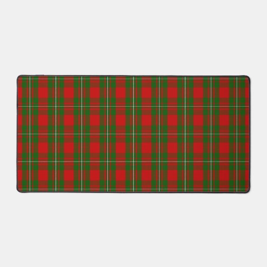 Scottish Clan MacGregor Tartan Pset Bureaumat (Voorkant)
