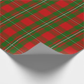 Scottish Clan MacGregor Tartan Pset Cadeaupapier (Hoek)