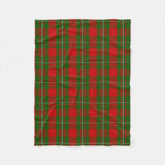 Scottish Clan MacGregor Tartan Pset Fleece Deken (Voorkant)