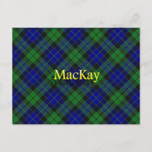 Scottish Clan MacKay Briefkaart