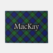 Scottish Clan MacKay Tartan Deurmat (Voorkant)