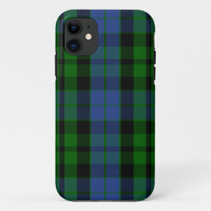 Scottish Clan MacKay Tartan Pset iPhone 11 Hoesje