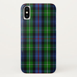 Scottish Clan MacKenzie Tartan Pset iPhone X Hoesje