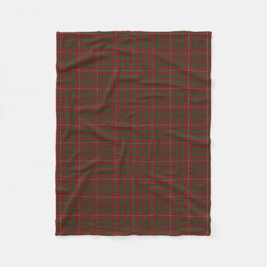 Scottish Clan MacKinnon Classic Tartan Fleece Deken (Voorkant)