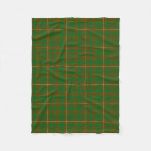 Scottish Clan MacKinnon Hunting Tartan Pset Fleece Deken