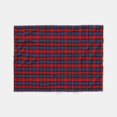 Scottish Clan MacLachlan Tartan Pset Fleece Deken (Voorkant (Horizontaal))