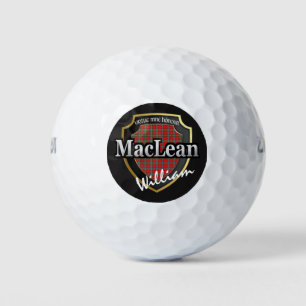 Scottish Clan MacLean Personalize Jouw naam Golfballen
