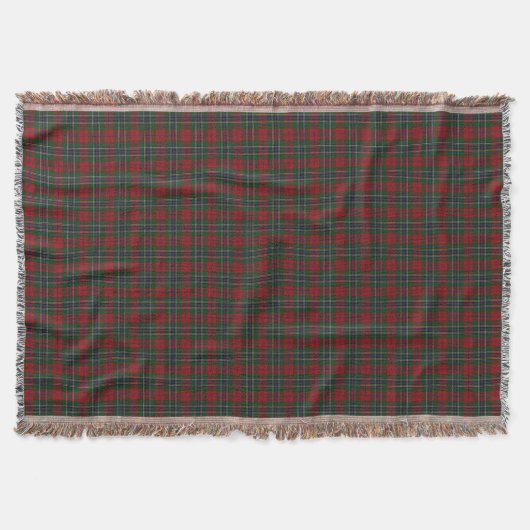 Scottish Clan MacLean Tartan Deken (Voorkant)