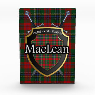 Scottish Clan MacLean Tartan Fotoblokken