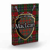 Scottish Clan MacLean Tartan Fotoblokken (Links)