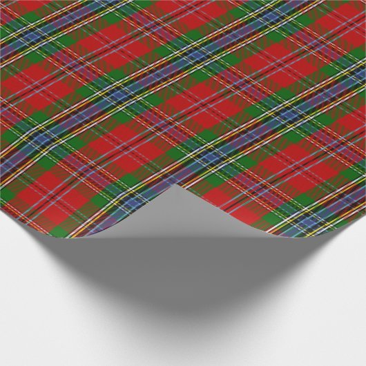 Scottish Clan MacLean van Duart Tartan Pset Cadeaupapier (Hoek)
