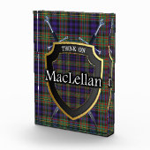 Scottish Clan MacLellan Tartan Fotoblokken (Rechts)