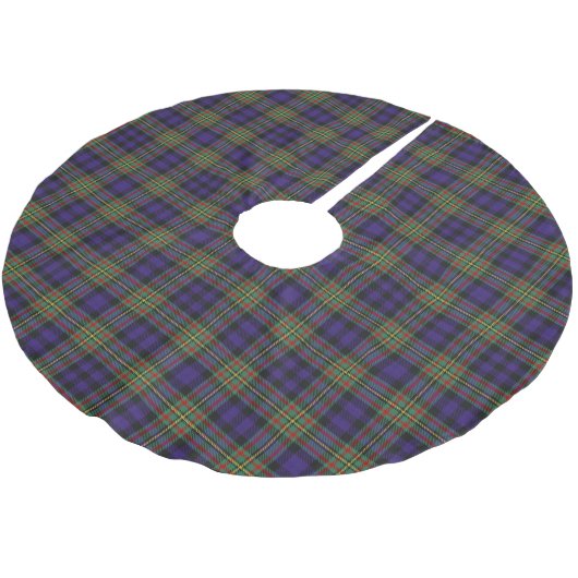 Scottish Clan MacLellan Tartan Kerstboom Rok (Gekanteld)
