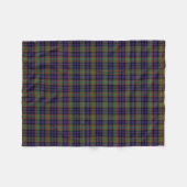 Scottish Clan MacLellan Tartan Pset Fleece Deken (Voorkant (Horizontaal))