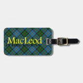 Scottish Clan MacLeod Bagagelabel (Voorkant horizontaal)