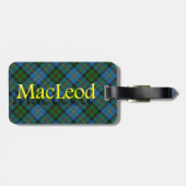 Scottish Clan MacLeod Bagagelabel (Achterkant horizontaal)