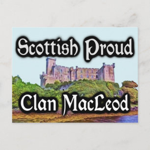 Scottish Clan MacLeod Dunvegan Castle Briefkaart