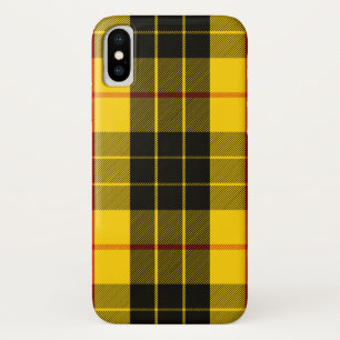 Scottish Clan MacLeod Tartan Pset iPhone X Hoesje