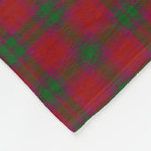Scottish Clan MacNab Classic Tartan Fleece Deken (Hoek)