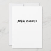 Scottish Clan MacNab Kaart voor Kerstmis (Achterkant)