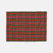 Scottish Clan MacNaughton Tartan Pset Fleece Deken (Voorkant (Horizontaal))