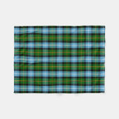 Scottish Clan MacNeil Tartan Pset Fleece Deken (Voorkant (Horizontaal))