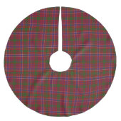 Scottish Clan MacRae Red Tartan Kerstboom Rok (Voorkant)
