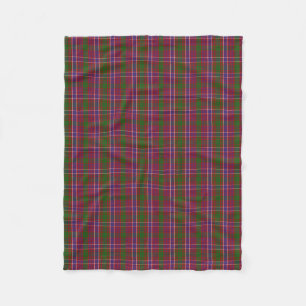 Scottish Clan MacRae Tartan Pset Fleece Deken