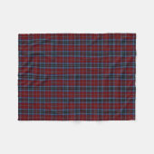Scottish Clan MacTavish Classic Tartan Fleece Deken (Voorkant (Horizontaal))