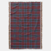 Scottish Clan MacTavish Tartan Deken (Voorkant Verticaal)